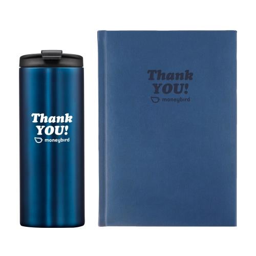 Promotional Products - Journals & Notebooks - Gift Sets - Eccolo&reg; Symphony Journal/Renzi Tumbler Gift Set