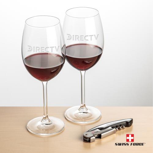 Corporate Gifts - Barware - Gift Sets - Swiss Force&reg; Opener & Blyth Wine