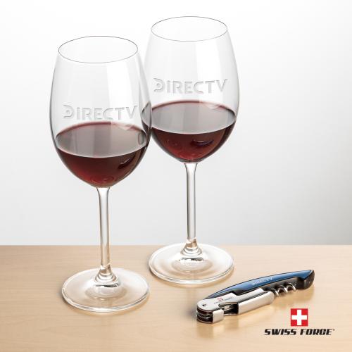 Corporate Gifts - Barware - Gift Sets - Swiss Force&reg; Opener & Blyth Wine