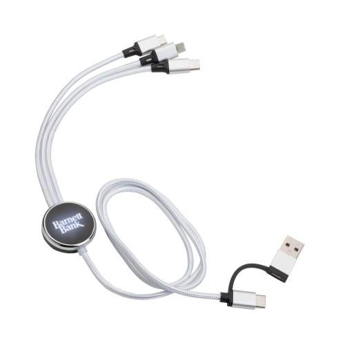 Promotional Products - Tech & Accessories  - Power Cables - Fuller Light-Up Multi-Charge Cable