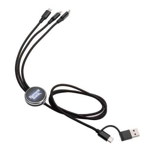 Promotional Products - Tech & Accessories  - Power Cables - Fuller Light-Up Multi-Charge Cable
