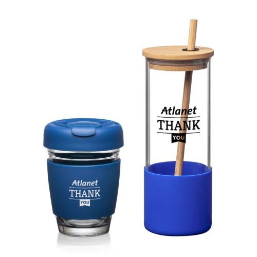 Promotional Products - Drinkware - Gift Sets - Shantiro Borosilicate Tumbler Set