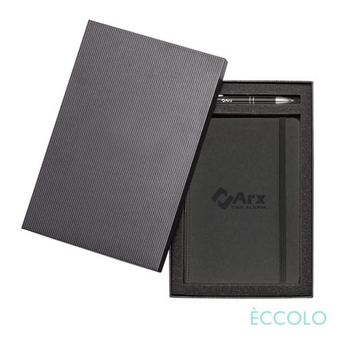 Promotional Products - Journals & Notebooks - Gift Sets - Eccolo&reg; Memphis Journal/Clicker Pen Gift Set