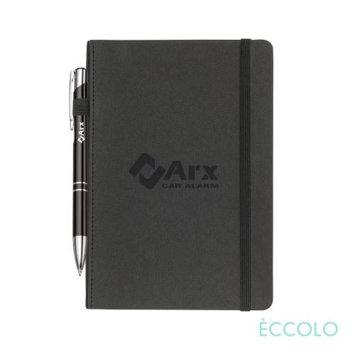 Promotional Products - Journals & Notebooks - Gift Sets - Eccolo&reg; Memphis Journal/Clicker Pen - (M)