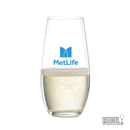 Corporate Gifts - Barware - Champagne Flutes - RIEDEL Stemless Flute - 9.25oz - Imprinted