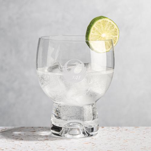 Corporate Gifts - Barware - Double Old Fashion - Bristol Gin & Tonic - Deep Etch