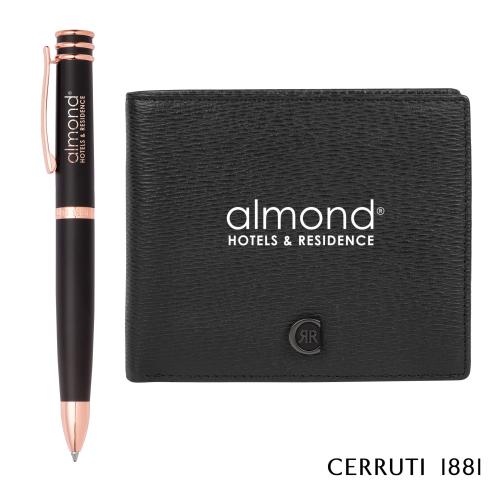 Promotional Products - Writing Instruments - Pen Sets - Cerruti 1881&reg; Bond Card Wallet & Austin Ballpoint Pen Set