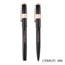 Cerruti 1881&reg; Block Brushed Ballpoint & Rollerball Pen Set