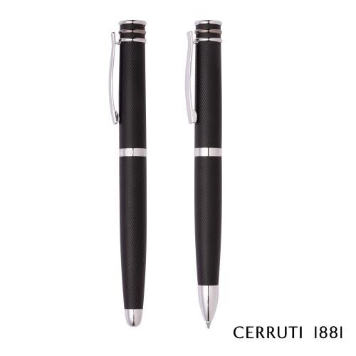 Promotional Products - Writing Instruments - Pen Sets - Cerruti 1881&reg; Austin Diamond Ballpoint & Fountain Pen Set