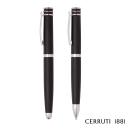 Cerruti 1881&reg; Austin Diamond Ballpoint & Fountain Pen Set