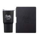 Eccolo&reg; Groove Journal/Bexley Tumbler Gift Set