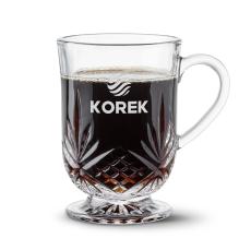 Brinkley Footed Mug - 10oz - Deep Etch - Coffee Mugs