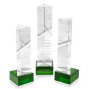 Oakham Green on Hancock Base Towers Crystal Award
