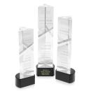 Oakham Black on Paragon Base Towers Crystal Award