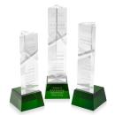 Oakham Green on Robson Base Towers Crystal Award