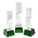 Oakham Green on Robson Base Towers Crystal Award