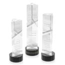 Oakham Black on Stanrich Base Towers Crystal Award