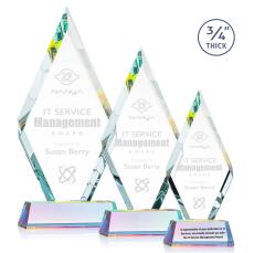 Richmond Prismatic on Newhaven Base Diamond Crystal Award - Diamond Awards