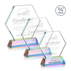 Pickering Prismatic on Newhaven Crystal Award - Crystal Awards