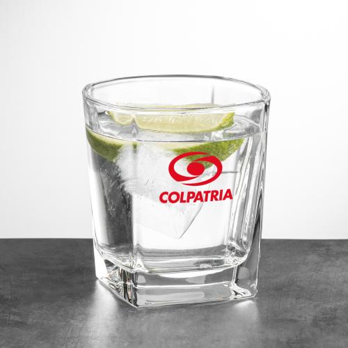 Corporate Gifts - Barware - On the Rocks Glasses - Arcadia OTR - Imprinted
