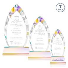 Marinello Prismatic on Base Peaks Crystal Award - Crystal Awards