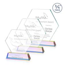 Ralston Prismatic Polygon Crystal Award - Awards and Trophies