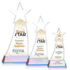 Manolita Full Color Prismatic Star Crystal Award - Crystal Awards