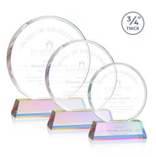 Blackpool Prismatic on Newhaven Circle Crystal Award - Crystal Awards
