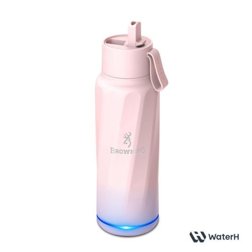 Promotional Products - Drinkware - Bottles - Water H® VITA Flip Lid Smart Bottle - 18oz