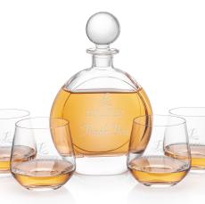 Bonello Round Decanter & Garland Set - Decanters