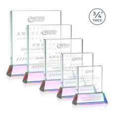 Terra Prismatic on Newhaven Square / Cube Crystal Award - Crystal Awards