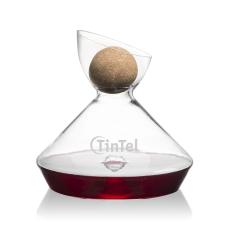 Woodbury Carafe w/Cork Stopper - Corporate Gifts