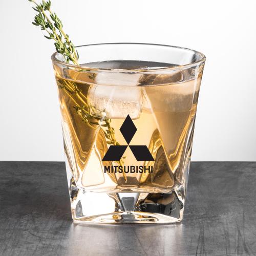 Corporate Gifts - Barware - On the Rocks Glasses - Oakhaven OTR - Imprinted