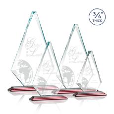 Windsor Rosewood Diamond Crystal Award - Eco and Wood Awards