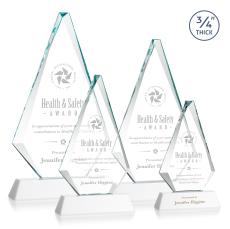 Windsor White on Newhaven Diamond Crystal Award - Crystal Awards