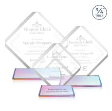 Toulon Prismatic on Newhaven Diamond Crystal Award - Crystal Awards