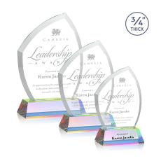 Daltry Prismatic on Newhaven Base Unique Crystal Award - Crystal Awards