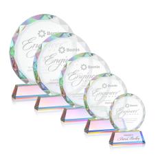 Stratford Prismatic Circle Crystal Award - Awards and Trophies