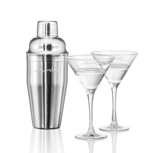 Corporate Gifts - Barware - Gift Sets - Connoisseur Shaker & Connoisseur Martini Set