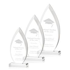 Employee Gifts - Oulston Flame Acrylic Award