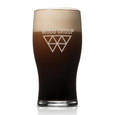Employee Gifts - Elmhurst Beer Glass - Deep Etch