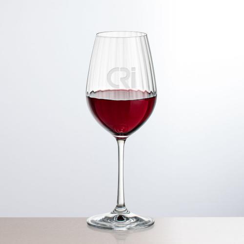 Corporate Gifts - Barware - Wine Glasses - Amerling Wine - Deep Etch