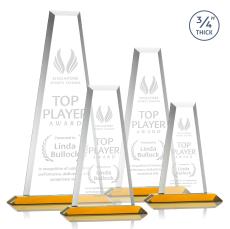 Imperial Tower Amber Crystal Award - Awards and Trophies