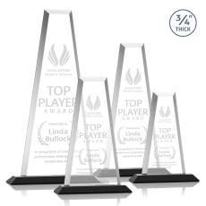 Imperial Tower Black Towers Crystal Award - Awards and Trophies