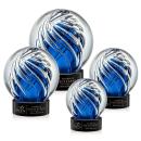 Genista Black on Stanrich Base Globe Glass Award
