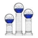 Tranquility Clear on Colverstone Base Globe Glass Award