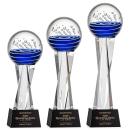 Tranquility Black on Grafton Base Globe Glass Award