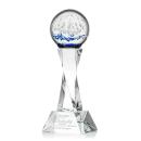 Starburst Clear on Langport Base Globe Glass Award