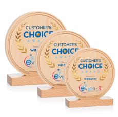 Mulock Full Color Circle Award - Full Color Imprint