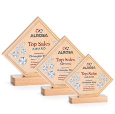 Hillhurst Full Color Diamond Award - Full Color Imprint